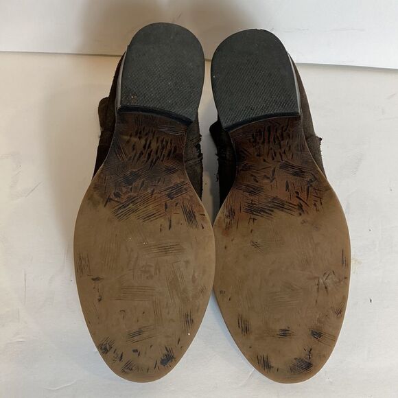 Soho Cobbler suede dark brown ankle boots size 6 - Picture 6 of 8